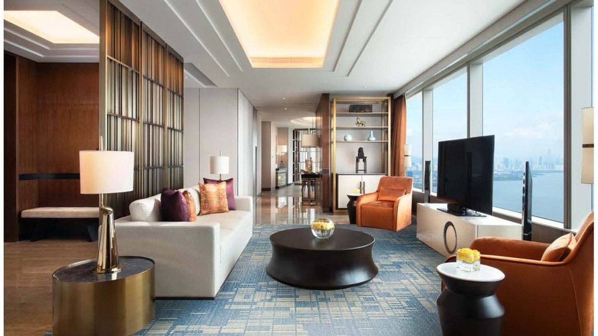 Hotel suite carpet from Axminster catalog